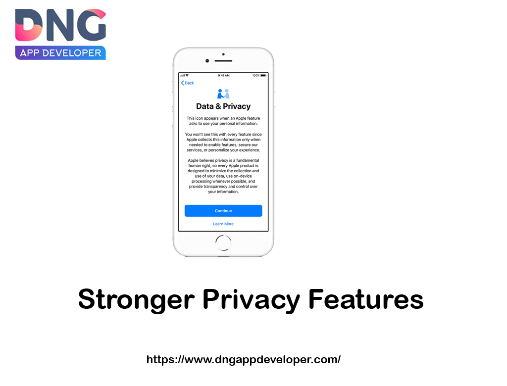 Stronger Privacy Features